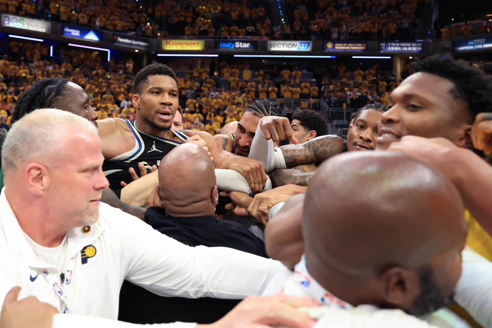 Giannis Bucks Pacers Game 5