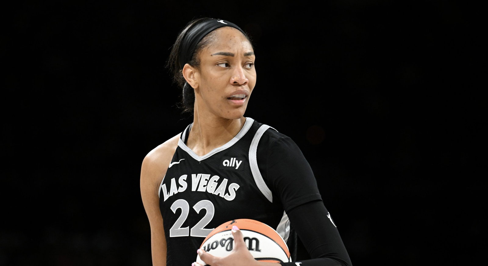 A'ja Wilson Las Vegas Aces
