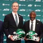 New York Jets Woody Johnson Darren Mougey Aaron Glenn Christopher Johnson