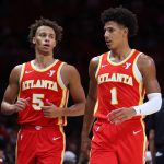 Dyson Daniels with Jalen Johnson