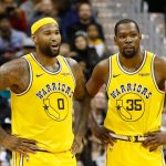Kevin Durant DeMarcus Cousins Golden State Warriors