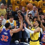 2025 NBA Playoffs Indiana Pacers New York Knicks