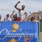 Oklahoma City Thunder Championship parade Shai Gilgeous-Alexander