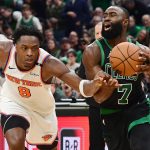 Jaylen Brown OG Anunoby Boston Celtics New York Knicks