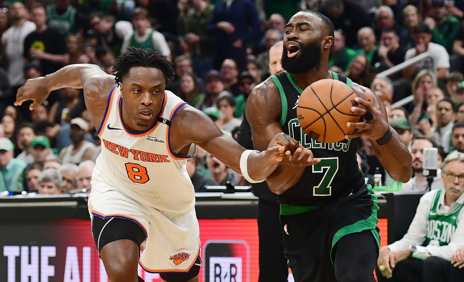 Jaylen Brown OG Anunoby Boston Celtics New York Knicks