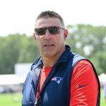 Jul 28, 2025; Foxborough, MA, USA; New England Patriots head coach Mike Vrabel leaves the practice fields after training camp at Gillette Stadium.
