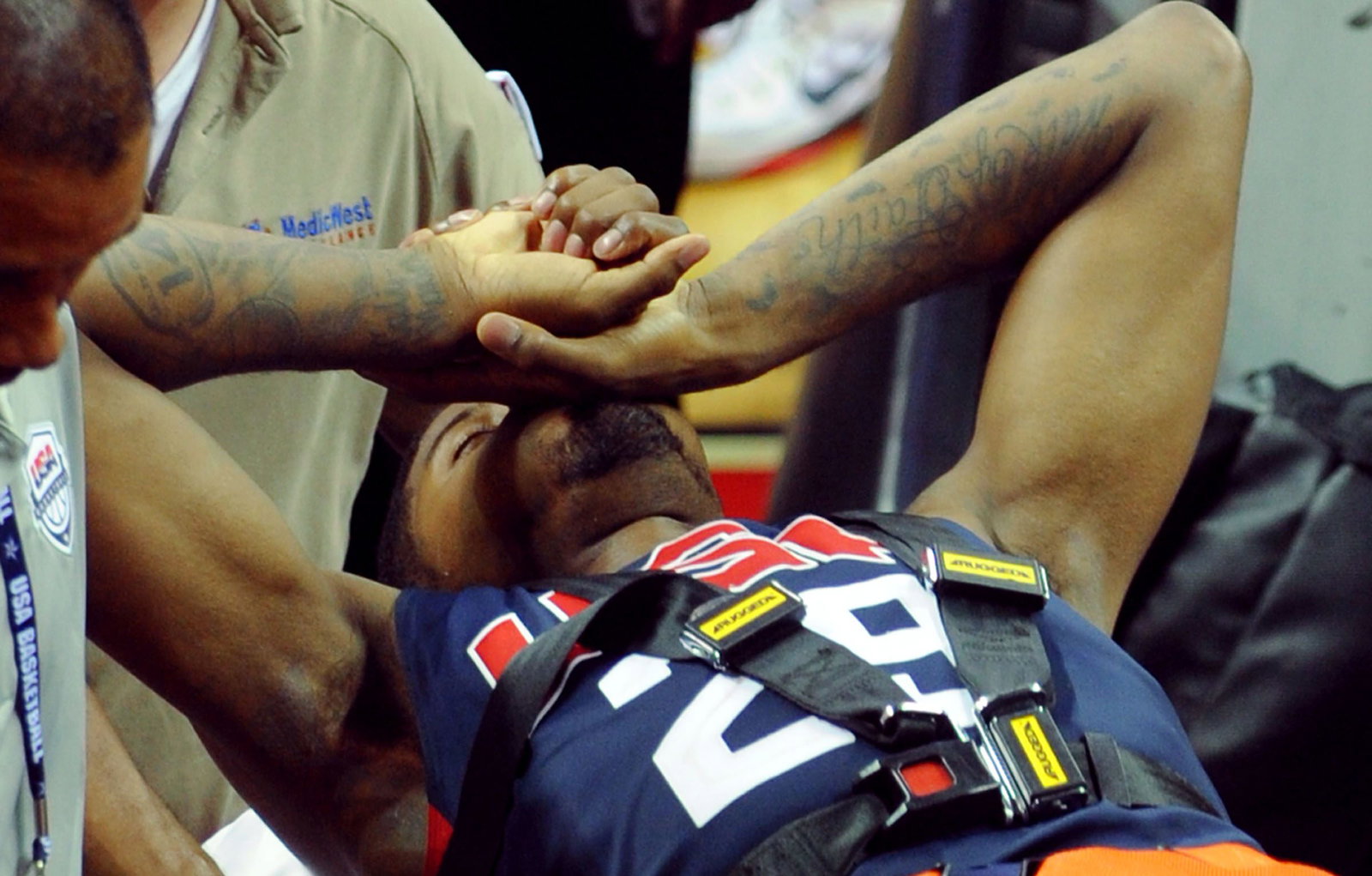 Paul George Team USA injury indiana pacers