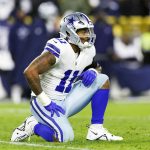 Nov 13, 2022; Green Bay, Wisconsin, USA; Dallas Cowboys linebacker Micah Parsons (11) during the game against the Green Bay Packers at Lambeau Field. Mandatory Credit: Jeff Hanisch-USA TODAY Sports