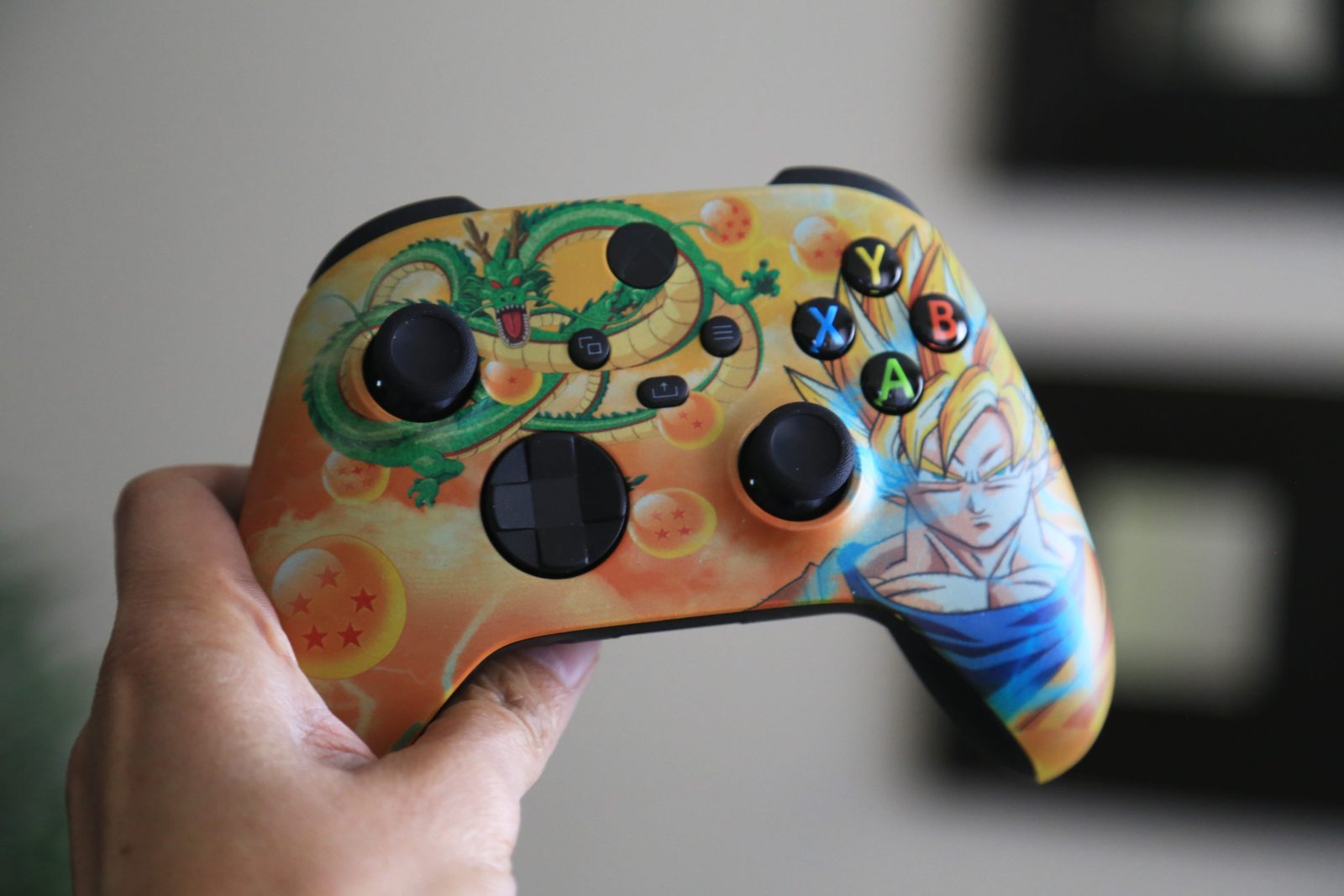 The Dream Controller DBZ Goku Shenron Xbox Controller Gallery: Dream Controller DBZ Goku Shenron Xbox Controller