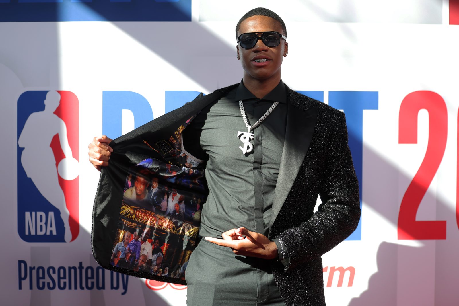 Jun 25, 2025; Brooklyn, NY, USA; Thomas Sorber arrives before the first round of the 2025 NBA Draft at Barclays Center. Mandatory Credit: Brad Penner-Imagn Images