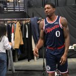 Sep 29, 2025; Inglewood, CA, USA; Los Angeles Clippers guard Bradley Beal (0) photographed during media day at Intuit Dome. Mandatory Credit: Jayne Kamin-Oncea-Imagn Images