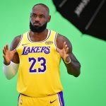 Sep 29, 2025; Los Angeles, CA, USA; Los Angeles Lakers forward LeBron James (23) during media day at UCLA Health Training Center. Mandatory Credit: Gary A. Vasquez-Imagn Images