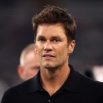 Aug 26, 2023; Arlington, Texas, USA; Former NFL player Tom Brady on the field before the game between the Dallas Cowboys and the Las Vegas Raiders at AT&T Stadium.