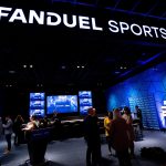 A view of the FanDuel Sportsbook betting area at Belterra Park Cincinnati.