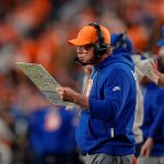 an 4, 2026; Denver, Colorado, USA; Denver Broncos head coach Sean Payton in the fourth quarter against the Los Angeles Chargers at Empower Field at Mile High.