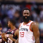 Dec 21, 2019; Phoenix, Arizona, USA; Houston Rockets guard James Harden (13) against the Phoenix Suns at Talking Stick Resort Arena. Mandatory Credit: Mark J. Rebilas-USA TODAY Sports
