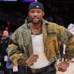 Feb 20, 2026; Atlanta, Georgia, USA; Atlanta Hawks forward Jonathan Kuminga (0) leaves the court afte a game against the Miami Heat at State Farm Arena. Mandatory Credit: Brett Davis-Imagn Images