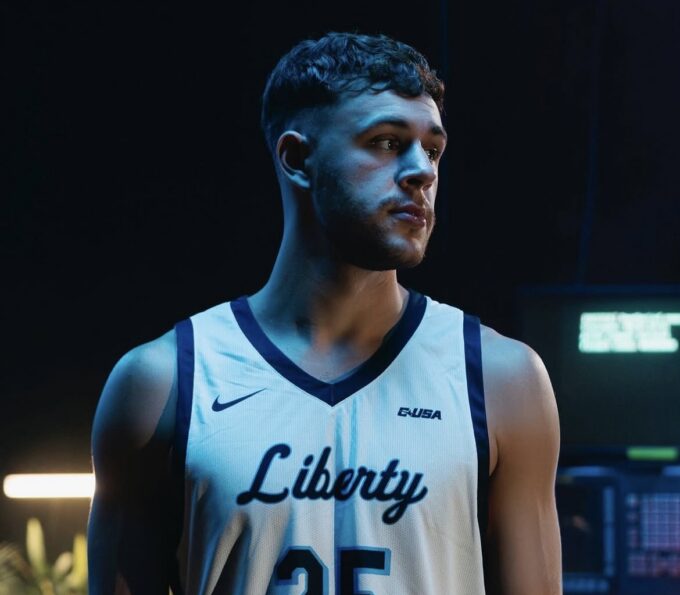 Zach Cleveland during 2025 media day.