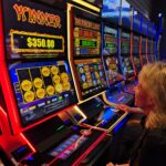 Hard Rock Casino Rockford patrons Dianne Parvin and Tom Tendall were the first to play the casino's high roller million dollar Dragon Link progressive jackpot slot machine with a minimum bet of $25 per spin Thursday, May 22, 2025.
