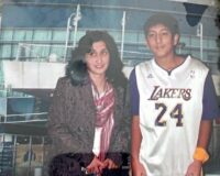 Lakers Beat Reporter Raj Chipalu and His Mom
