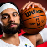 Sep 29, 2025; Cleveland, OH, USA; Cleveland Cavaliers guard Max Strus (1) during media day at Rocket Arena. Mandatory Credit: Ken Blaze-Imagn Images