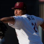 Wisconsin Timber Rattlers Braylon Owens (29) pitches against the Cedar Rapids Kernels during their baseball game Tuesday, June 23, 2026, at Neuroscience Group Field at Fox Cities Stadium in Grand Chute, Wisconsin. The Rattlers won 5-0. Credit: USA TODAY Network via Reuters Connect