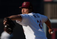 Wisconsin Timber Rattlers Braylon Owens (29) pitches against the Cedar Rapids Kernels during their baseball game Tuesday, June 23, 2026, at Neuroscience Group Field at Fox Cities Stadium in Grand Chute, Wisconsin. The Rattlers won 5-0. Credit: USA TODAY Network via Reuters Connect