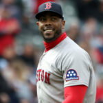 Apr 26, 2026; Baltimore, Maryland, USA; Boston Red Sox pitcher Aroldis Chapman (44) looks on after a game against the Baltimore Orioles at Oriole Park at Camden Yards. Mandatory Credit: Daniel Kucin Jr.-Imagn Images