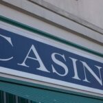 A view of the outside of the Silver Legacy Resort Casino in downtown Reno.