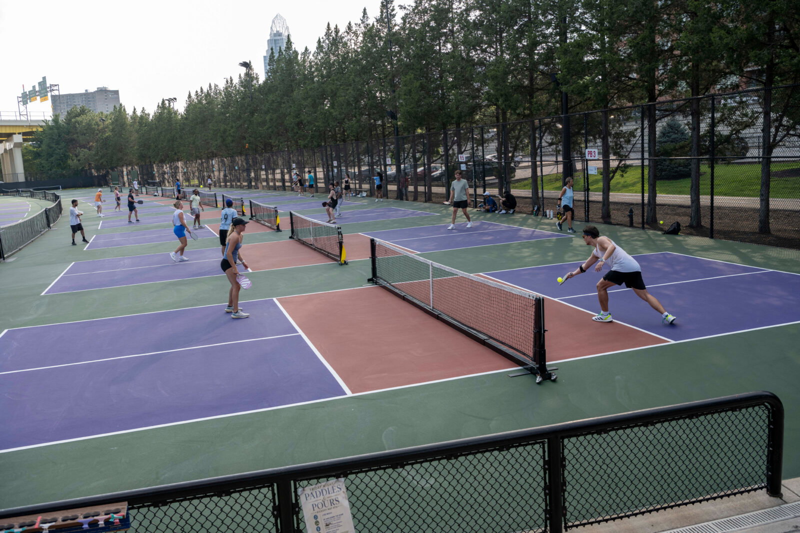 On Point Music festival took place on August 7 and 8, 2026 at Sawyer Point and Yeatmans Cove. The festival brings together the hottest band in Cincinnati for one weekend. In addition to the music there is beach volleyball, pickle ball and roller skating. The pickleball courts draw lots of fans.