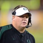 Oct. 18, 2012; Tempe, AZ, USA; Oregon Ducks head coach Chip Kelly on the sidelines against the Arizona State Sun Devils at Sun Devil Stadium. Oregon defeated Arizona State 43-21. Mandatory Credit: Mark J. Rebilas-USA TODAY Sports