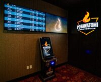 A Potawatomi sportsbook kiosk is seen in the 1833 Club, part of the Potawatomi Casino Hotel s latest round of renovations, which includes new gaming areas, bars and restaurants, located on the third floor on Thursday September 7, 2023 in Milwaukee, Wis.