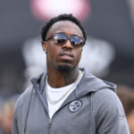 Sep 13, 2026; Pittsburgh, Pennsylvania, USA; Pittsburgh Steelers cornerback Joey Porter Jr. watches the action during a game against the Atlanta Falcons at Acrisure Stadium. Mandatory Credit: Barry Reeger-Imagn Images