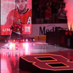 Oct 6, 2026; Chicago, Illinois, USA; Chicago Blackhawks right wing Patrick Kane (88)is introduced before the game against the St. Louis Blues at United Center. Mandatory Credit: Matt Marton-Imagn Images